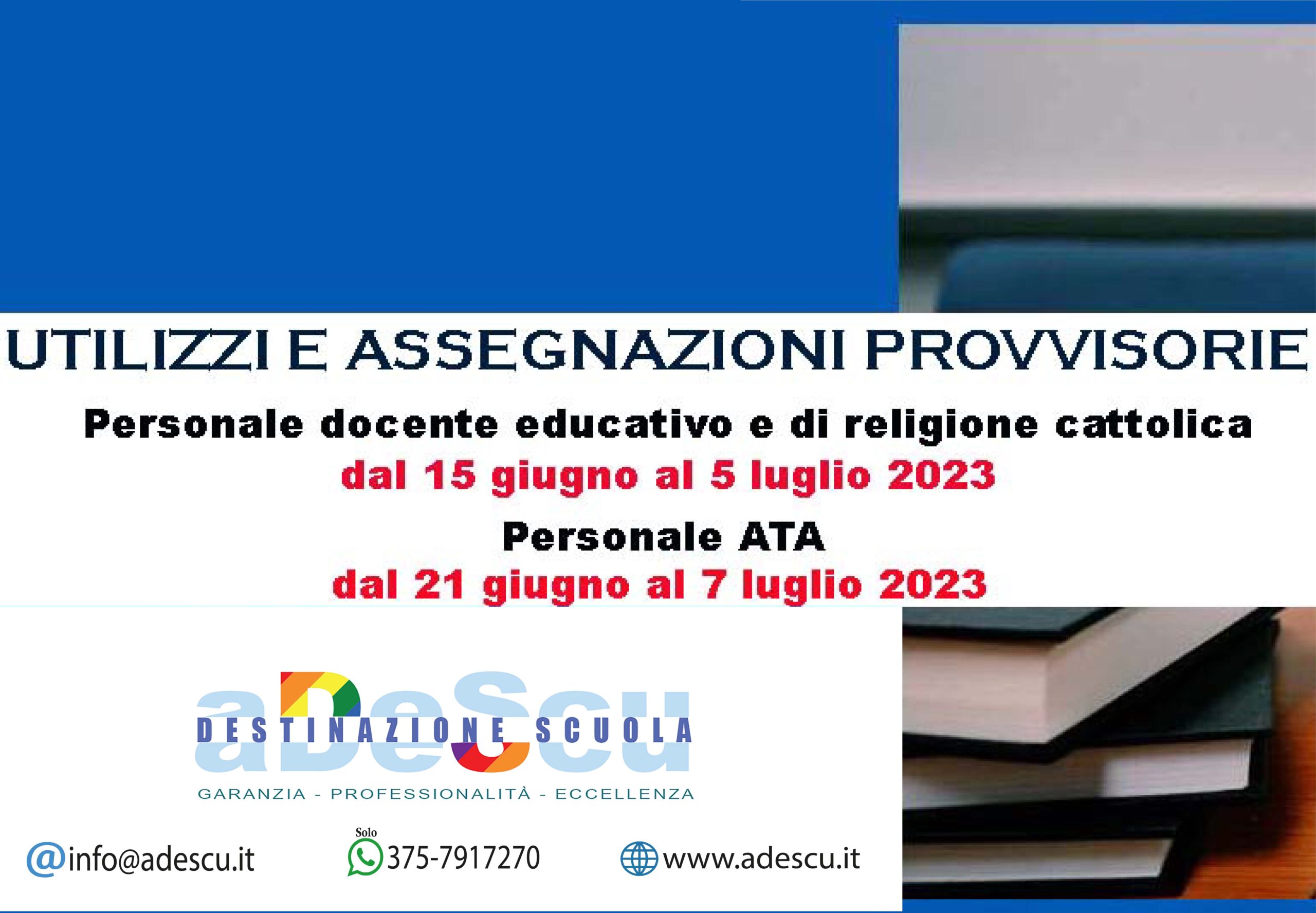 PREPARAZIONE CONCORSO STRAORDINARIO TER - aDeScu - Destinazione Scuola